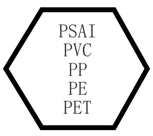 PSAI PVC PET PP PE